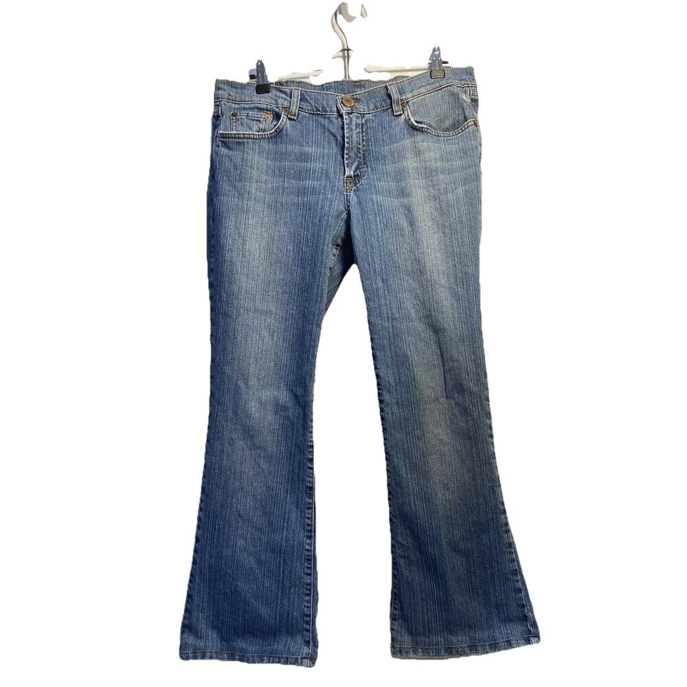 Lucky Brand Jeans Women 16/33 Crush Carly Jean Bootcut Flare *Actual Inseam 29